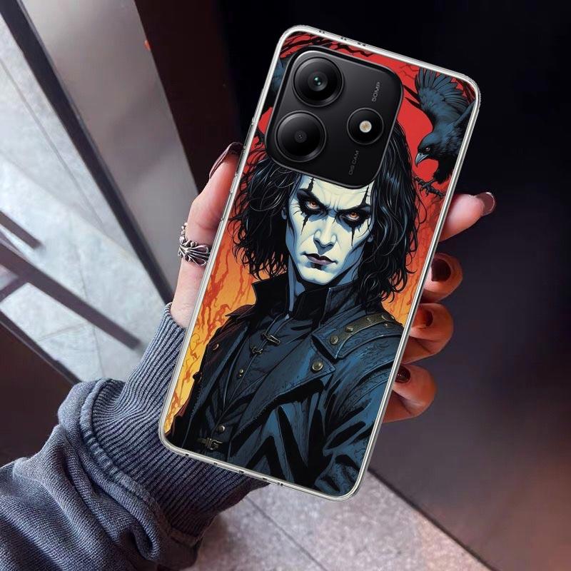 Film The C-Crow Handyhülle Für Xiaomi Redmi Note 15 14 14S 13 12S 12 Pro Plus 11S 11 10S 10 4G Hülle 11E 11T 5G Druck Fundas Re