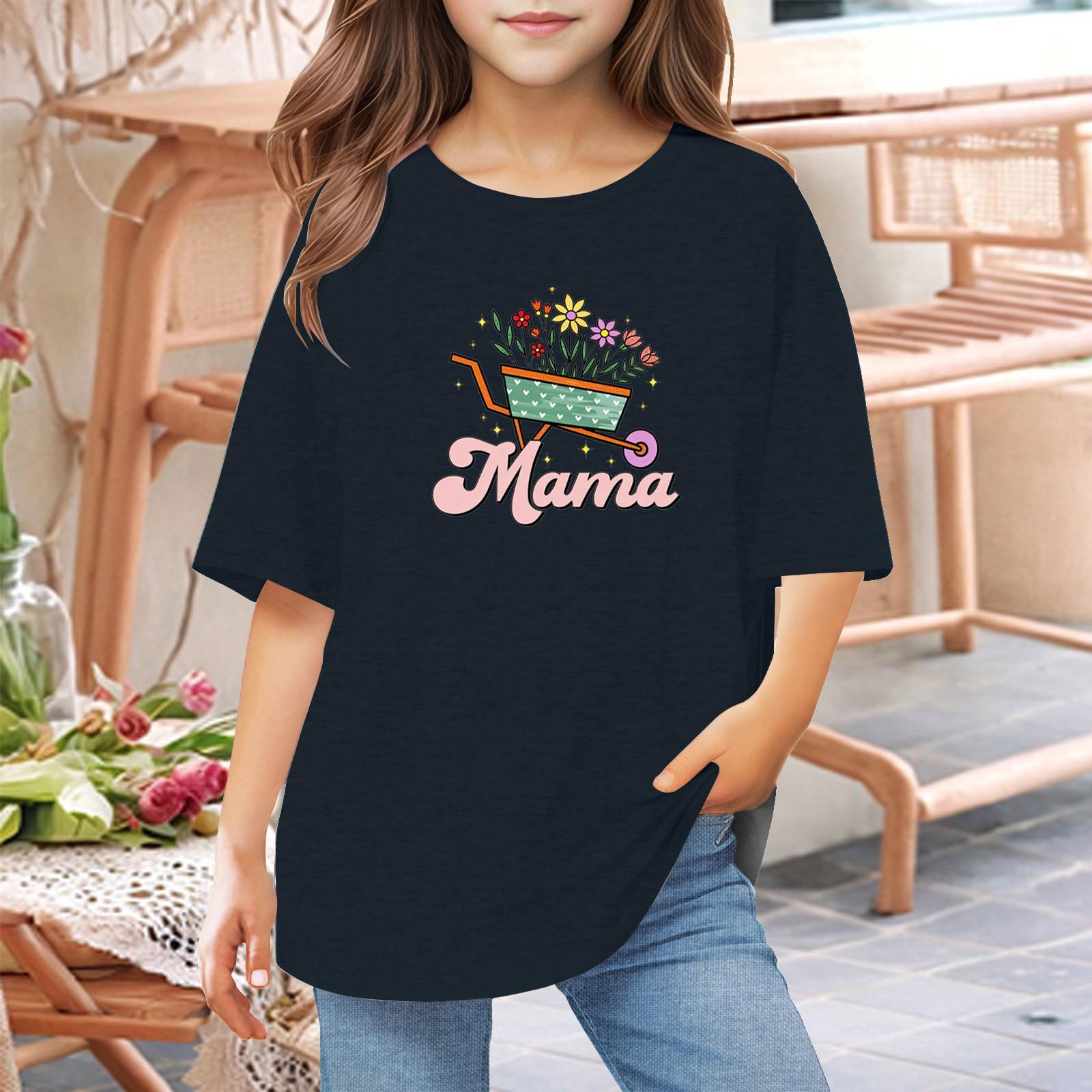 

Футболки для малышей, девочек и мальчиков, детские футболки с короткими рукавами и принтом для мальчиков и девочек 1-12 лет 160 тёмно-синий