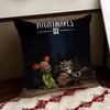 Little Anime NNightmares Cushion Cover Reversible Soft Durable Pillow Cover Home  Car MultiScene Use for Daily Comfort