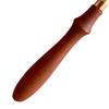 Wax Melting Spoon Exquisite Retro Compact Portable Wax Sealing Stamp Melting Spoon with Wooden Handle Gold