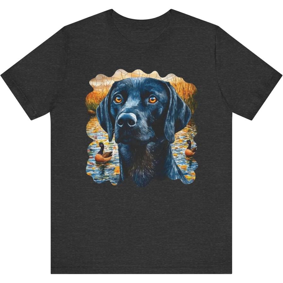 Labrador Retriever Black Lab Duck Hunting Hunting Dog Bird Hunting T-Shirt XXXXXL чёрный