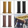 7/8" Motorcycle Hand Grips Antiskid Handlebar Rubber End Hand (Color : Black) Motorcycle Handlebar Grips 7/8 Dirt Bike Grips 22Mm