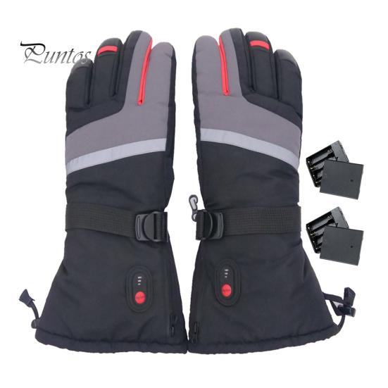 

1 пара перчаток с электроподогревом и батарейным отсеком, USB-интерфейсом, питанием от аккумулятора, 3 уровнями регулировки температуры, ветрозащитными, водонепроницаемыми серый