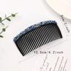 Rhinestones Hair Combs Crystal Bridal Hair Clips Hair Ornaments Handmade Fashion Jewelry Wedding Elegant Korean Accessories