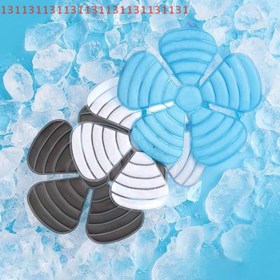 Summer Cooling Ice Hat Liner Mat Ice Cap Pack Cold Compress Riding Helmet Accessory for Sports Fishing Outdoor Cool Ice Pad
