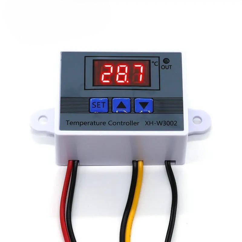 Microcomputer Digital Temperature Controller 0.1℃ Precision Thermostat Switch with Temperature Sensor Probe