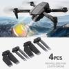 Compatible with LS-XT6 RC Drone 4pcs Drone Propeller Blades Paddles for RC Quadcopter RC Drone Accessories