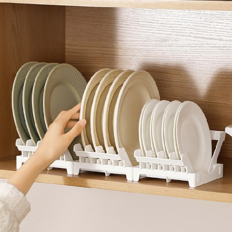 Kitchen Counter Dish Drainer Practical Dish Rack Plate and Bowl Holder for Optimal Kitchen Space Utilization