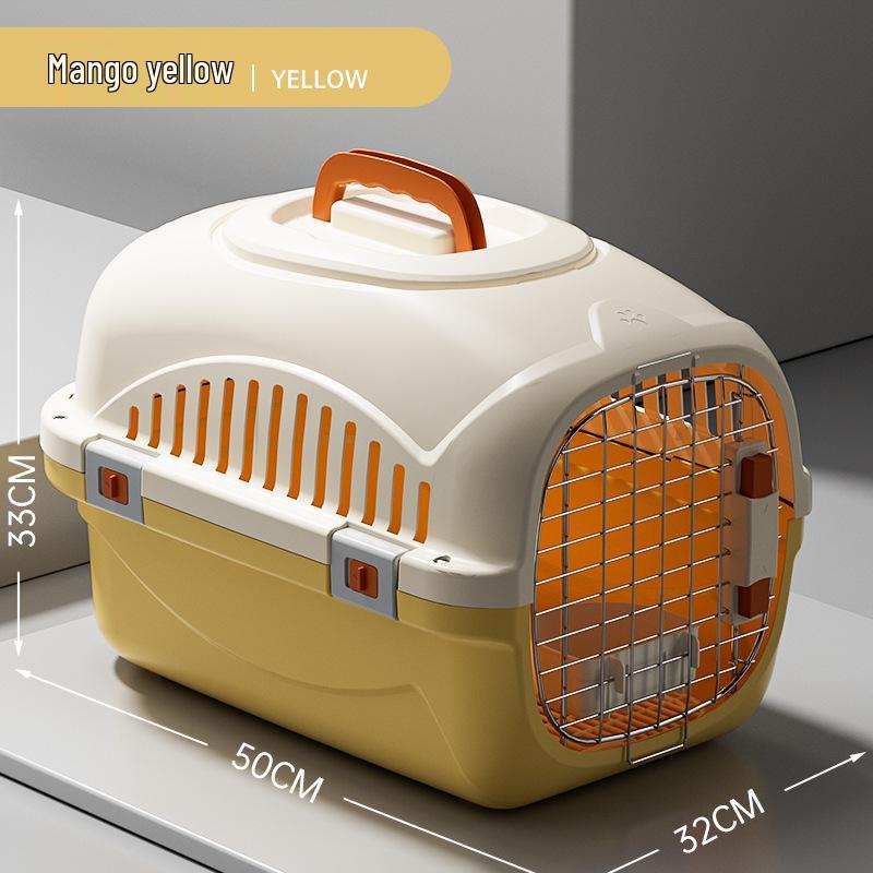 Portable Cat Travel Carrier with Skylight