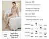 Plus Size Women's Silk Pajama Set - Long Sleeve & Pants for Spring/Summer