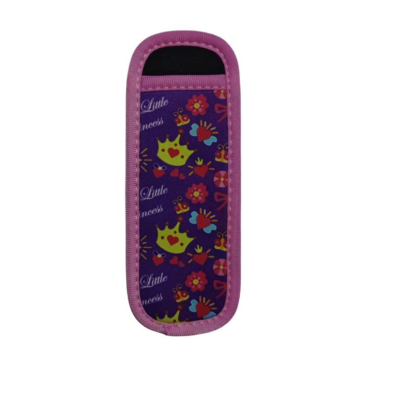 Neoprene Printed Popsicle Sleeve - Ice Pop Protective Cover