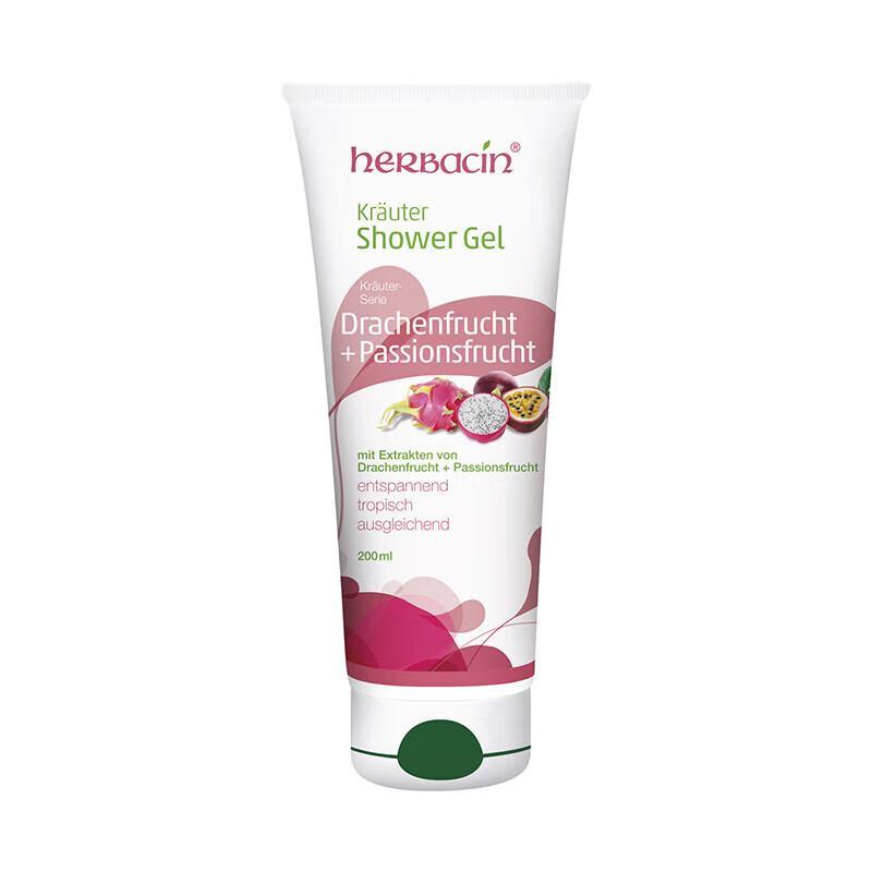 Herbacin Passion Fruit Dragon Fruit Shower Gel