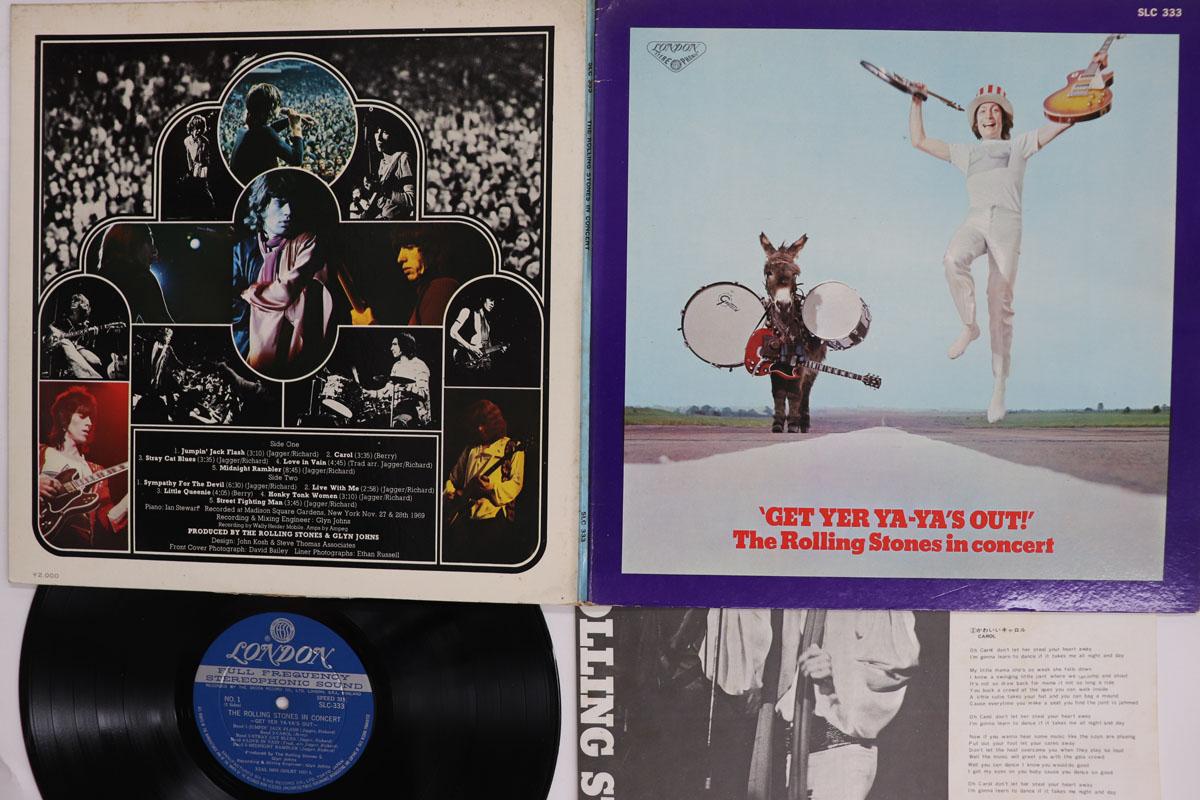 

LP Record ROLLING STONES Get Yer YaYas Out The Rolling SLC333 LONDON 1970 Japan Rock Used