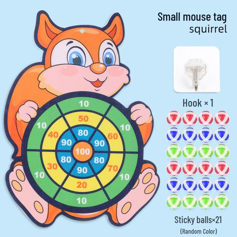 Children's Sticky Target Ball Dartboard: Parent-Child Interactive Educational Toy