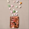 Travel Medicine Storage Solution with Reusable Light-proof Zipper Lock Pill Pouch Set
