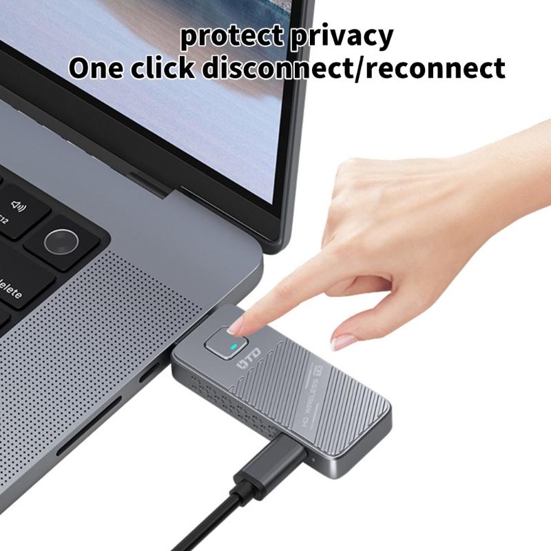 Wireless HDMIs Extender HDMIs Transmitter Receiver For Long Ranges 50m Transmission 1080P@60Hz Double Band 2.4/5Ghz WiFi