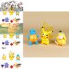 Adorable Pokmon Pikachu Bulbasaur Squirtle Psyduck Pvc Figurine Set 10cm Collectible Toys