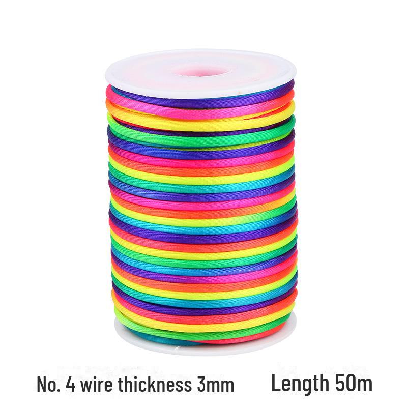 Chinese Knot Red String Bracelet with Jade Pendant and Braided Accessories