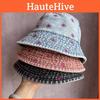 Summer Cotton Denim Fisherman Hat With Wide Brim And Artistic Embroidery For Daily Wear
