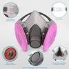 Reusable 6200 Respirator Gas Mask Half Face with 2097 Filter Goggles Sets for Epoxy Dust Paint Organic Vapor Welding Grinding
