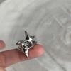 Cute Y2k Star Open Ring for Women Creative Vintage Silver Adjustable Rings Couple jewelry gift