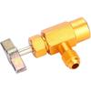Fydun Can Tap Valve Refrigerant Dispenser Tool Brass with Adapter For R-134a R-134 AC Refrigerant Tap 1/2" Thread Valve Tool