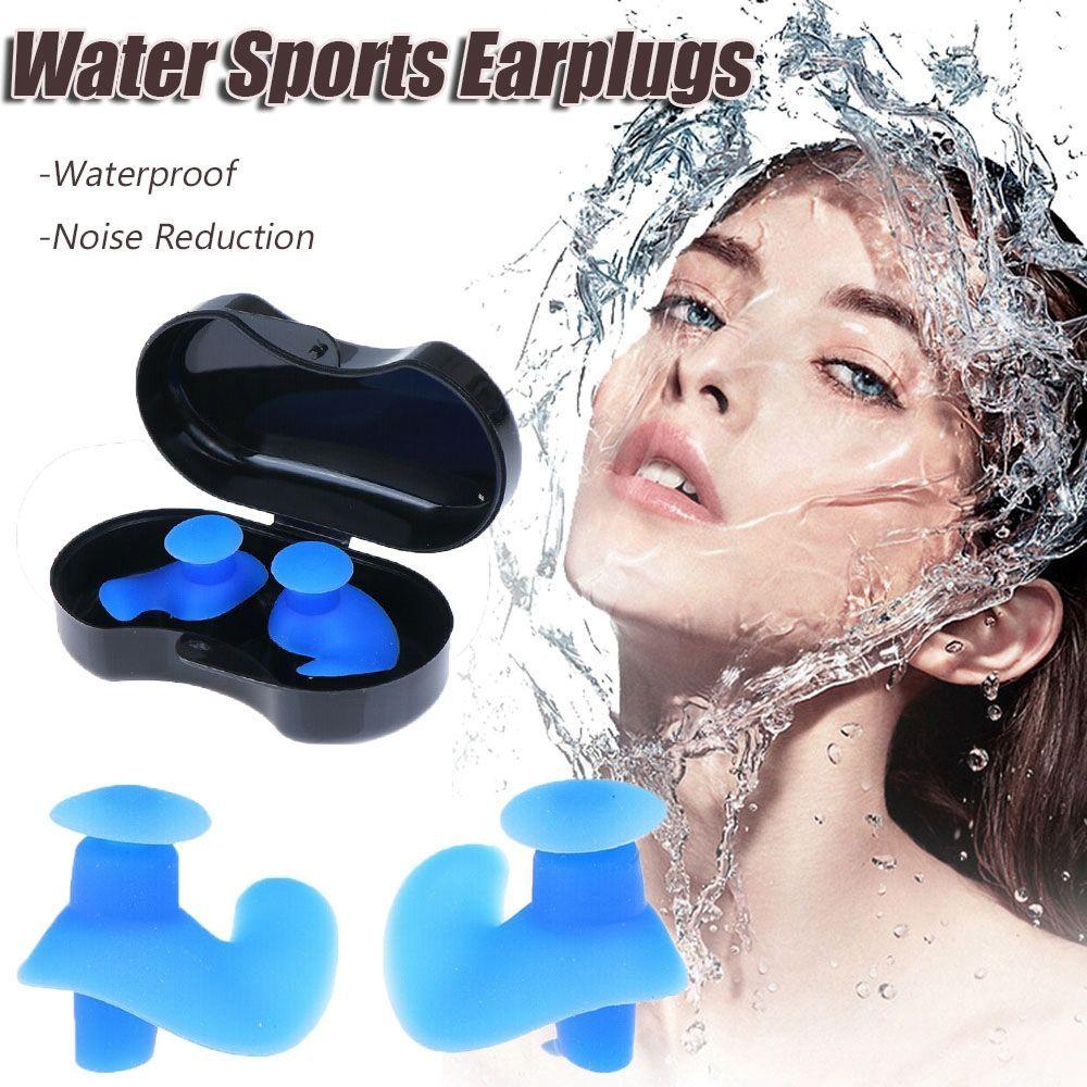 Water Sports for Sleep Pool Accessories Safety Supplies Ear Plugs Noise Cancelling Earplugs Ear Protector Noise Reduction