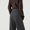 Tachi Women's High-Waist Wide-Leg Solid Color Commuter Pants