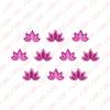 Comet Busters Handcrafted Pink Floral Lotus Bindis (BV1947)