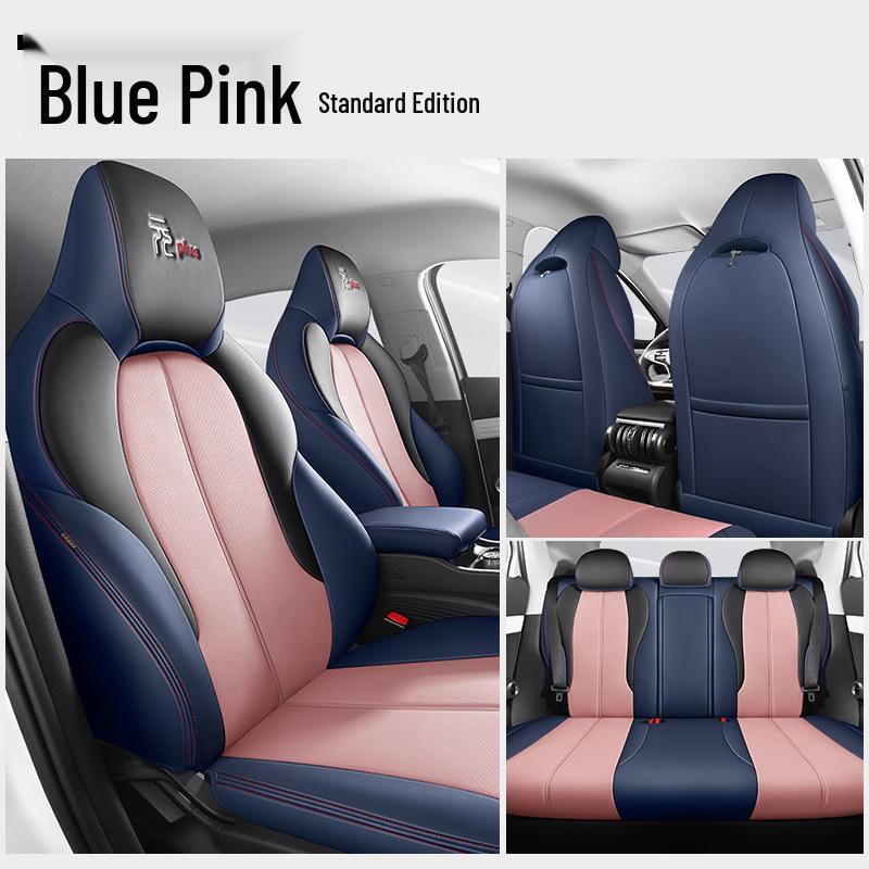 BYD Yuan Plus All-Season Leather Car Seat Covers, Full Wrap for Five Seats