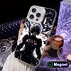 Anime Nier 2B White Translucent MagSafe Mobile Phone Case for iPhone 17 16 15 14 13 12 11 X XR XS Air Pro Max Plus Cover
