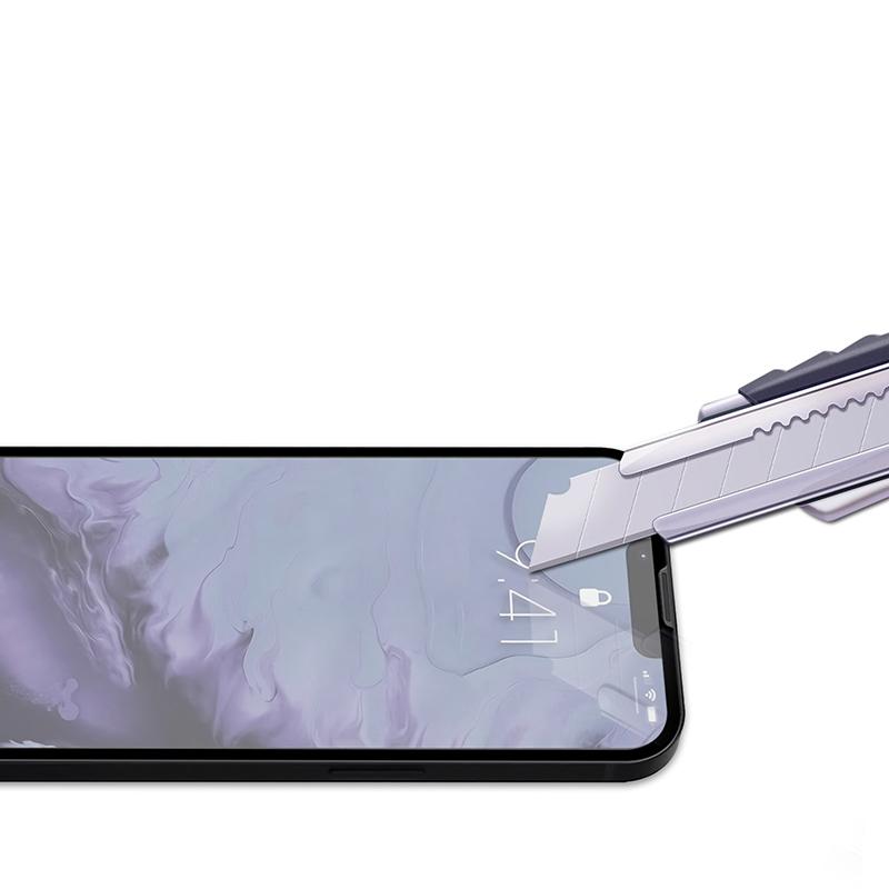 MOCOLO 3D Curved Full Glue Anti-fingerprint Full Coverage Tempered Glass Screen Film for iPhone 13 mini 5.4 inch