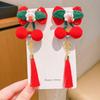 Chinese Style Children's New Year Hairpin Tang Suit Ancient Style Hair Clips  Girls