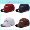Letter Embroidery Balanced Baseball Cap Sun Protection Breathable Hat Peaked