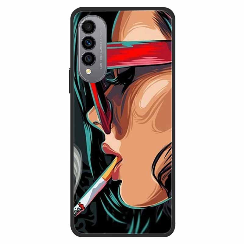 For WIKO T50 Case T 50 Soft silicone TPU Back Cover For Wiko T50 W-P861-01 W-P861-02 Phone Case WikoT50 Black Protective Painted