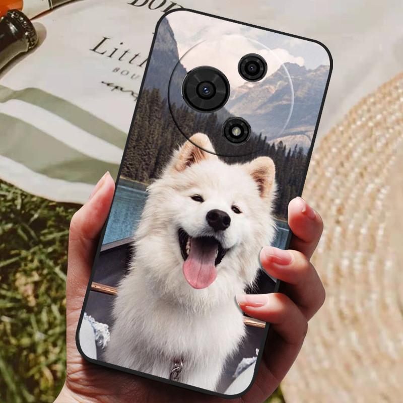 Capas de Celular Para TCL 605 T517D Case Pintado Design Fofo Silicone Macio Capa Traseira Para TCL 60 SE 60SE Cases TCL605 Coque Fundas