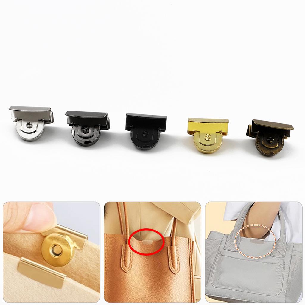 Magnetische Druckknöpfe Praktische Druckknöpfe Verschluss Magnetische Verschlüsse Knopf für Geldbörsen Taschen Handtaschen Leder