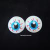 Halloween DIY Ghost Eye Prop: Colorful Bouncing Eyeball Accessory (2.3-4cm)