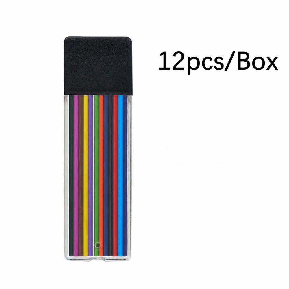 Metal Body Deep Hole Marking Pencil 2.0mm Automatic Pencil  Engineer Drafting