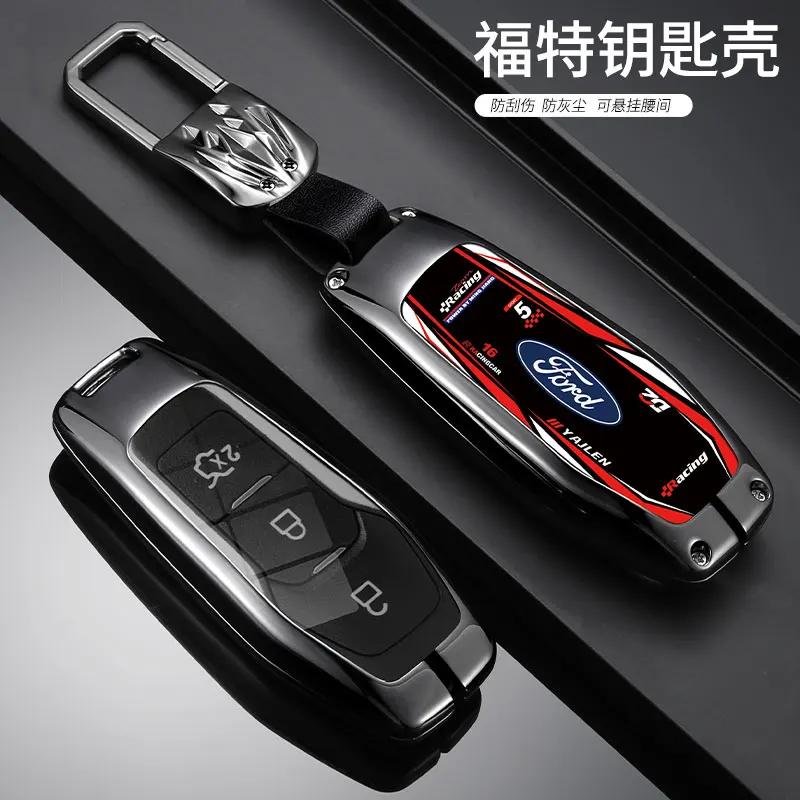 Nová samolepka na auto 2026 2025 Horký kryt pouzdra na klíče od auta Skořepina Závodní designové doplňky Pro Ford Fusion Mondeo Mustang F-150 Expl