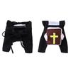 Pet Halloween Costumes Pastor Puppy Cosplay Party Fancy Clothes With Bible Cross Jesus Christ Dress Up Apparel For Small Dog Cat