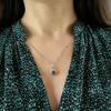 Серебряная подвеска с аметистом 2.104ct (2189381)