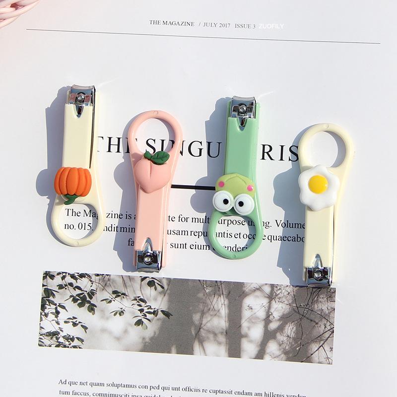 Nail Scissor Cartoon Cute Nail Clippers Cutter Colorful Kid Nail Scissor Clippers Pedicure Toe Nail Trimmer Beauty Manicure Tool