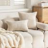 Solid Color Corduroy Pillow Splicing Pillow Cover, Living Room Sofa Cushion, Bedroom Headboard Cushion, Simple Pillow