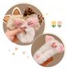 Autumn Winter Plush Cat Ear Hair Ring Female Cute High Elasticity Children Hair Rope Simple Hair Accessories