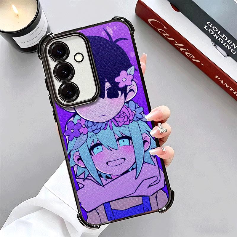 O-Omori Cartoon Game Soft Phone Case For Samsung A17 A27 A07 A37 A57 A16 A56 A15 A55 A14 A54 A13 A53 A26 A36 A25 A35 A24 A34 A23