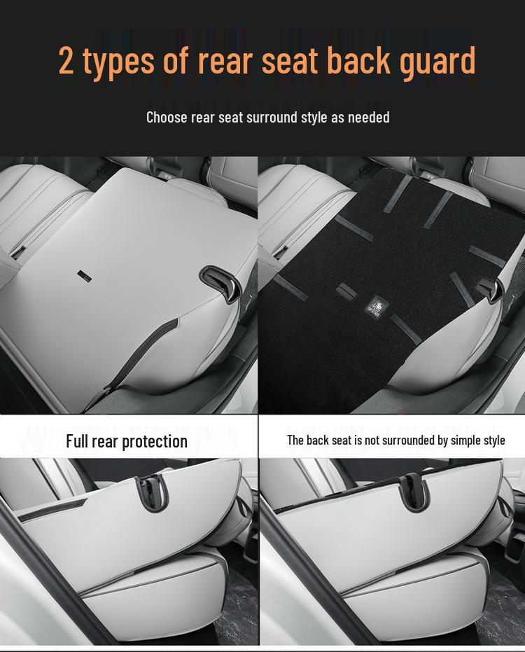 BYD Yuan UP 5-Seater Full Leather Car Seat Cushion, Year-Round Use