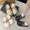 Non-slip casual versatile cool slippers women's 2025 spring and summer new fashionable thick-bottomed comfortable retro bag head cool slippers women