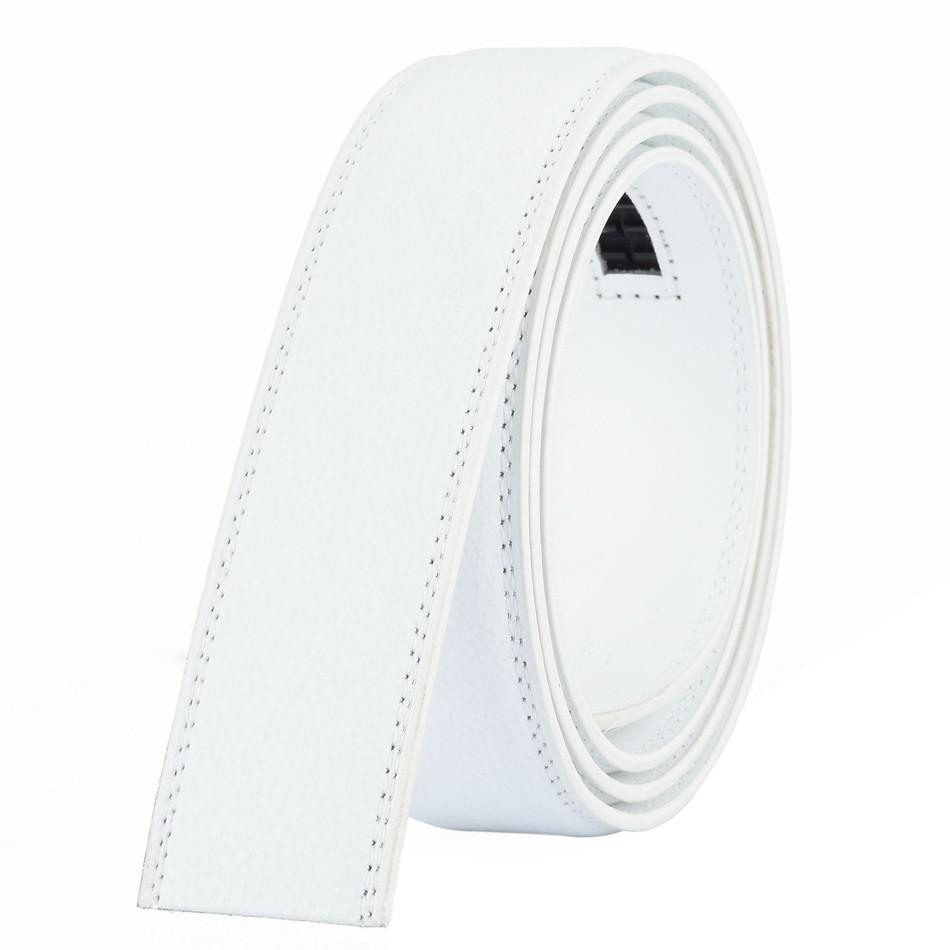 Pánský automatický opasek s přezkou, 3,5 cm, bez hlavy, litchiové zrno, hnědý/černý, ke kalhotám.