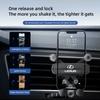 Grawitacyjny Stojak Uchwyt na Telefon Samochodowy Do Lexus RX330 IS250 Ct200h ES300h RX350 UX Samochodowy Kratka Wentylacyjna Obracany o 360 Stopni Podpórka na Telefon Komórkowy